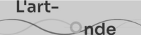 l'art onde logo
