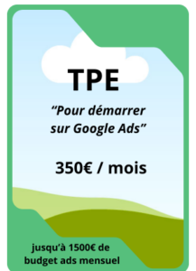 tarif google ads plan tpe