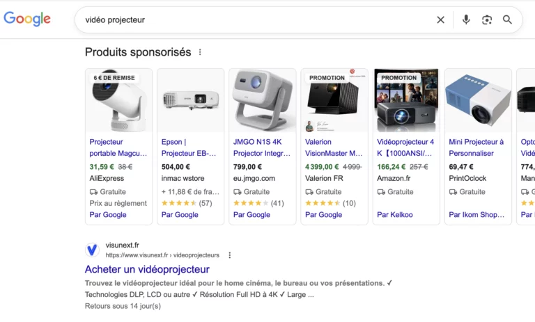 campagne google-shopping ou performance-max