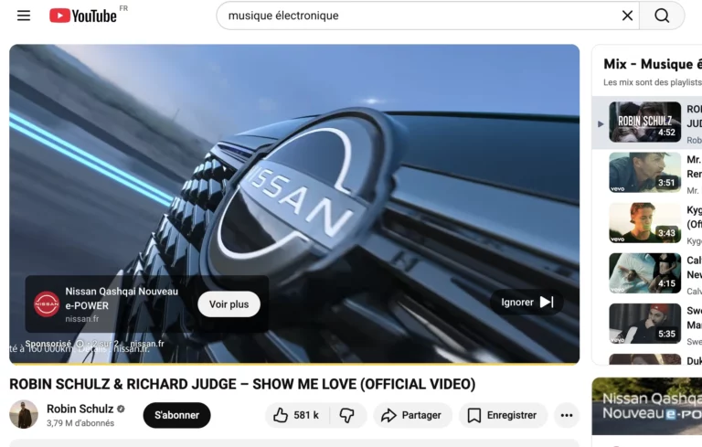 campagne youtube ads